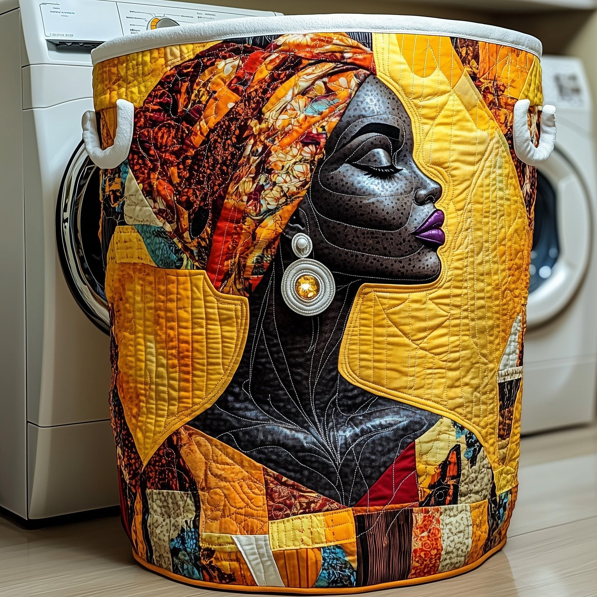 Everyday Black Woman Quilted Tote