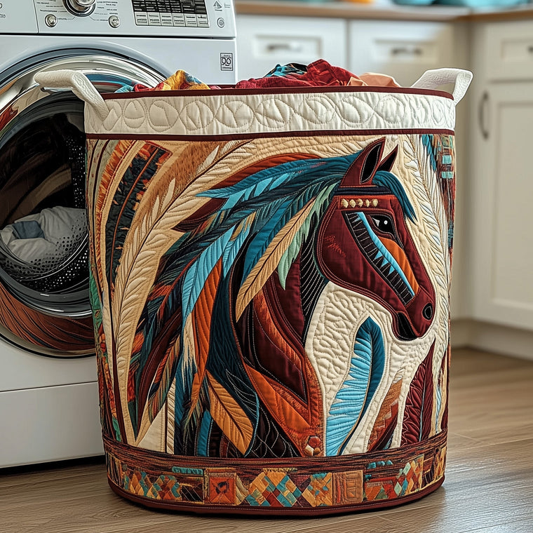 Native Horse Laundry Quilted Tote
