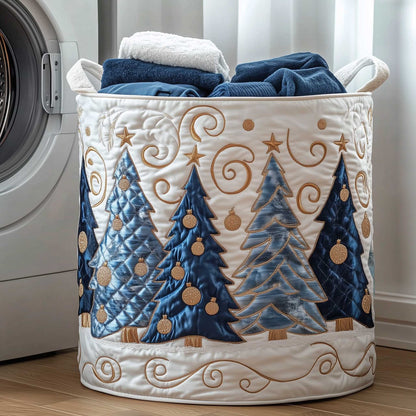 Christmas Tree Laundry Quilted Tote