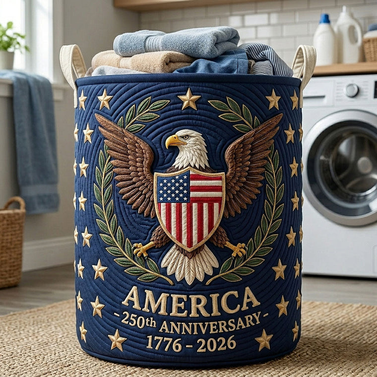 Everyday America Flag Quilted Tote
