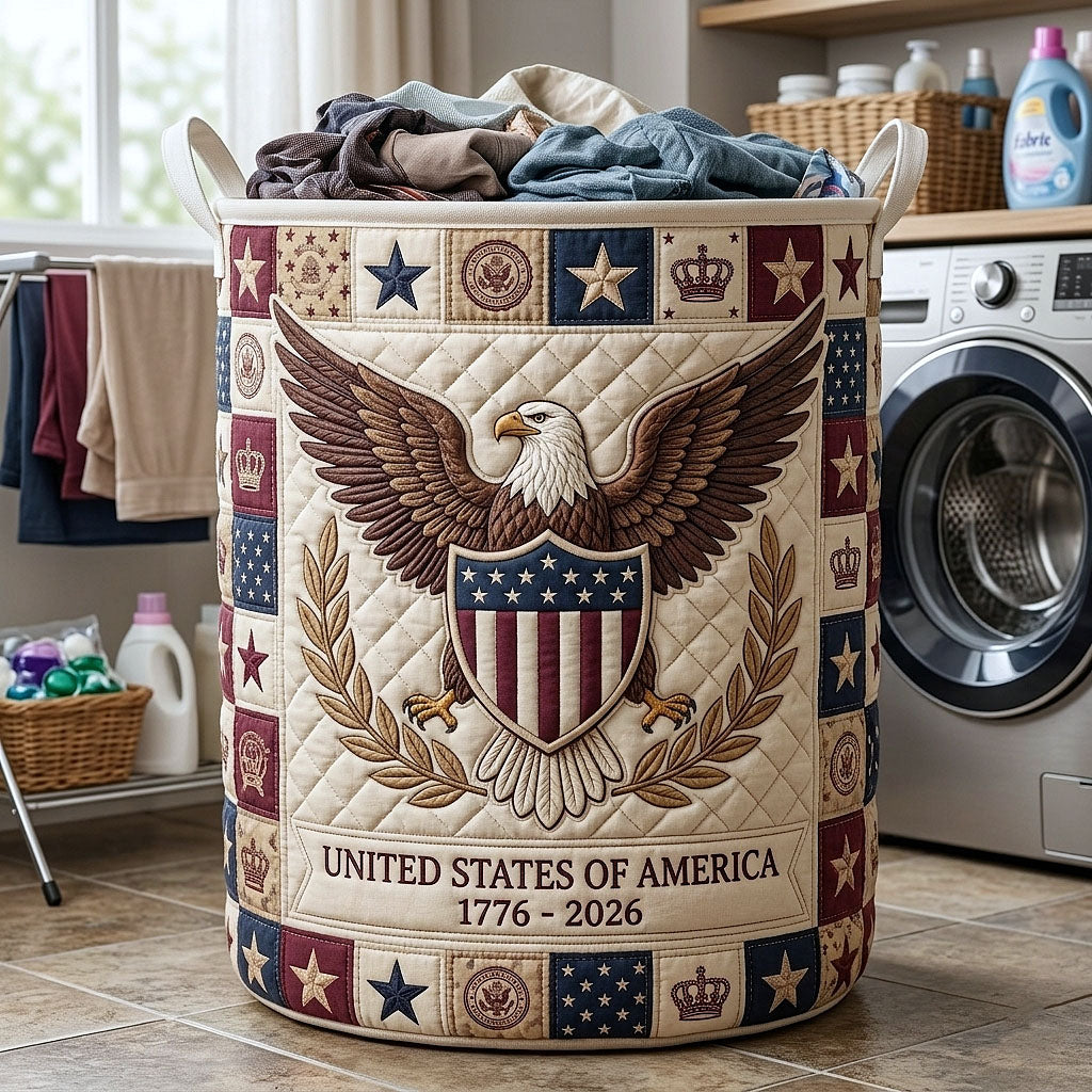 Heritage Patch Laundry Tote Bag
