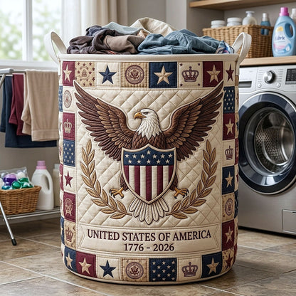Heritage Patch Laundry Tote Bag
