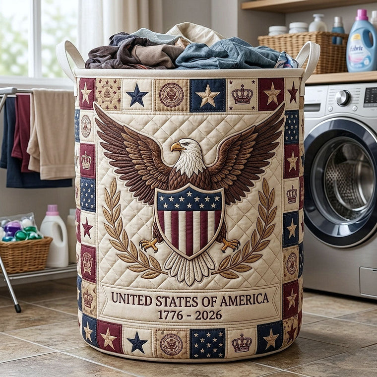 Heritage Patch Laundry Tote Bag