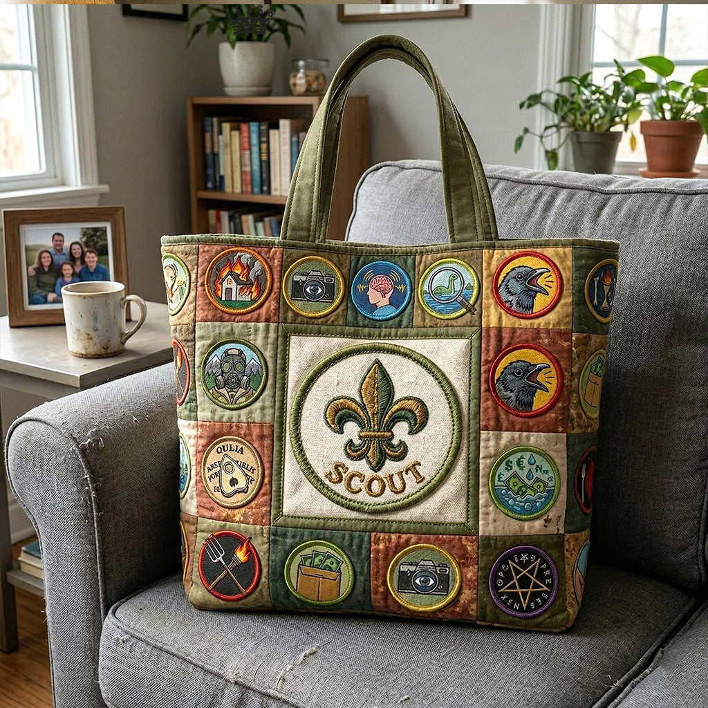 The Scout Merit Badge Quilted Tote