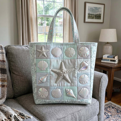 Everyday Seashells Starfish Tote Bag