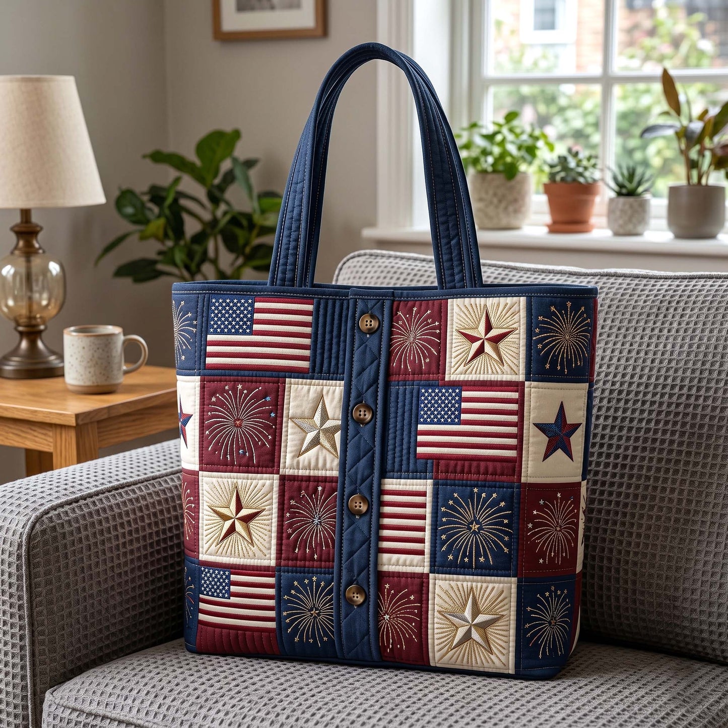 Everyday Stars Flags Tote Bag