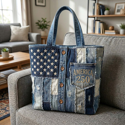 Everyday Heritage America Quilted Tote