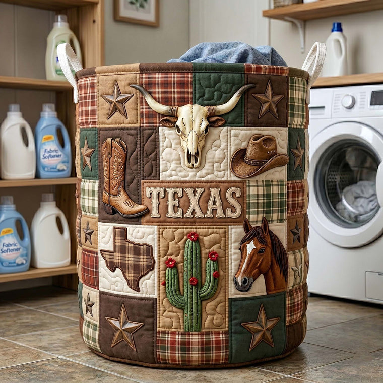Texas Pride Laundry Tote Bag