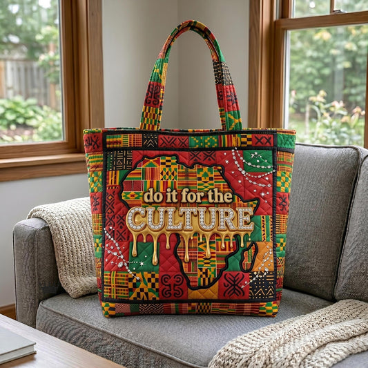 The Heritage Culture Quilted Tote