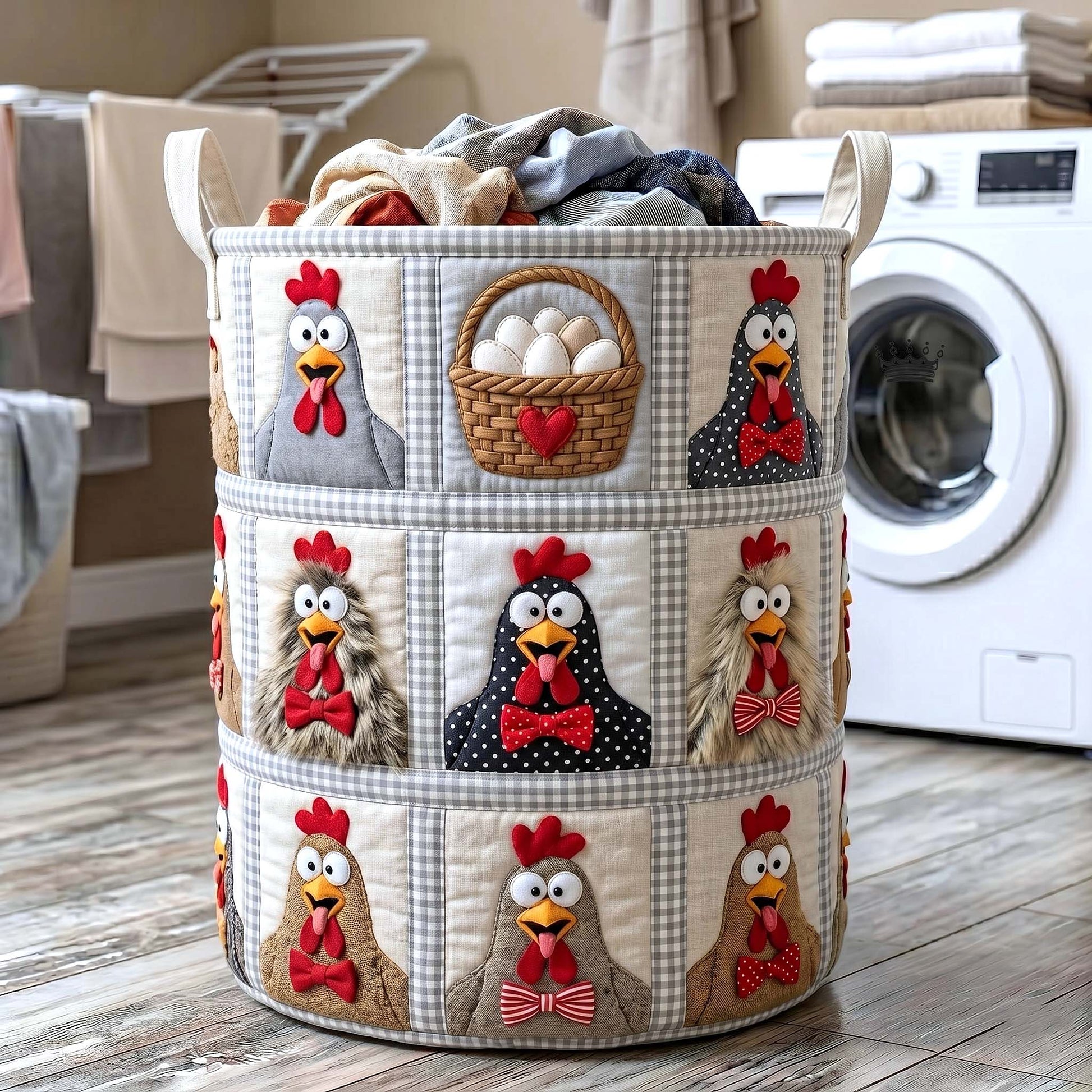 Homestead Hen Laundry Tote Bag