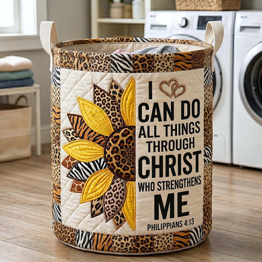 The Grace Garden Quilted Laundry Basket Tote 9540