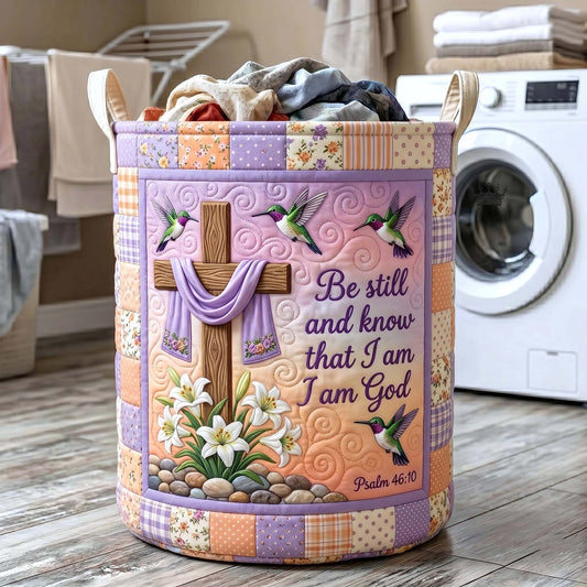 The Grace Garden Quilted Laundry Basket Tote 9543