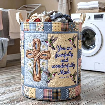 Grace Garden Laundry Tote Bag