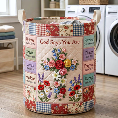 Grace Garden Laundry Quilted Tote
