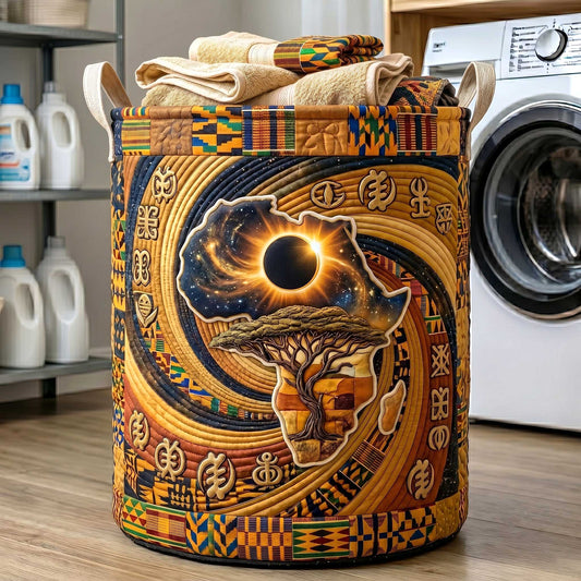 African Roots Laundry Tote Bag