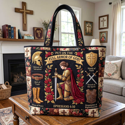 Everyday Christian Quilted Tote Bag