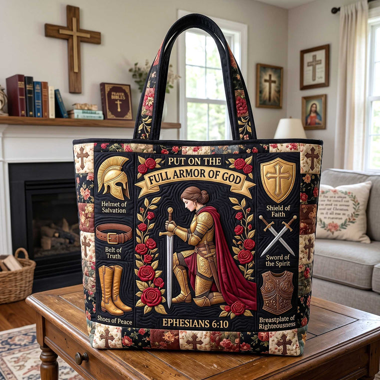 Everyday Christian Quilted Tote Bag