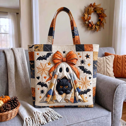 Everyday Autumn Quilted Tote Bag