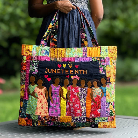 The Juneteenth Celebration Quilted Tote 7921