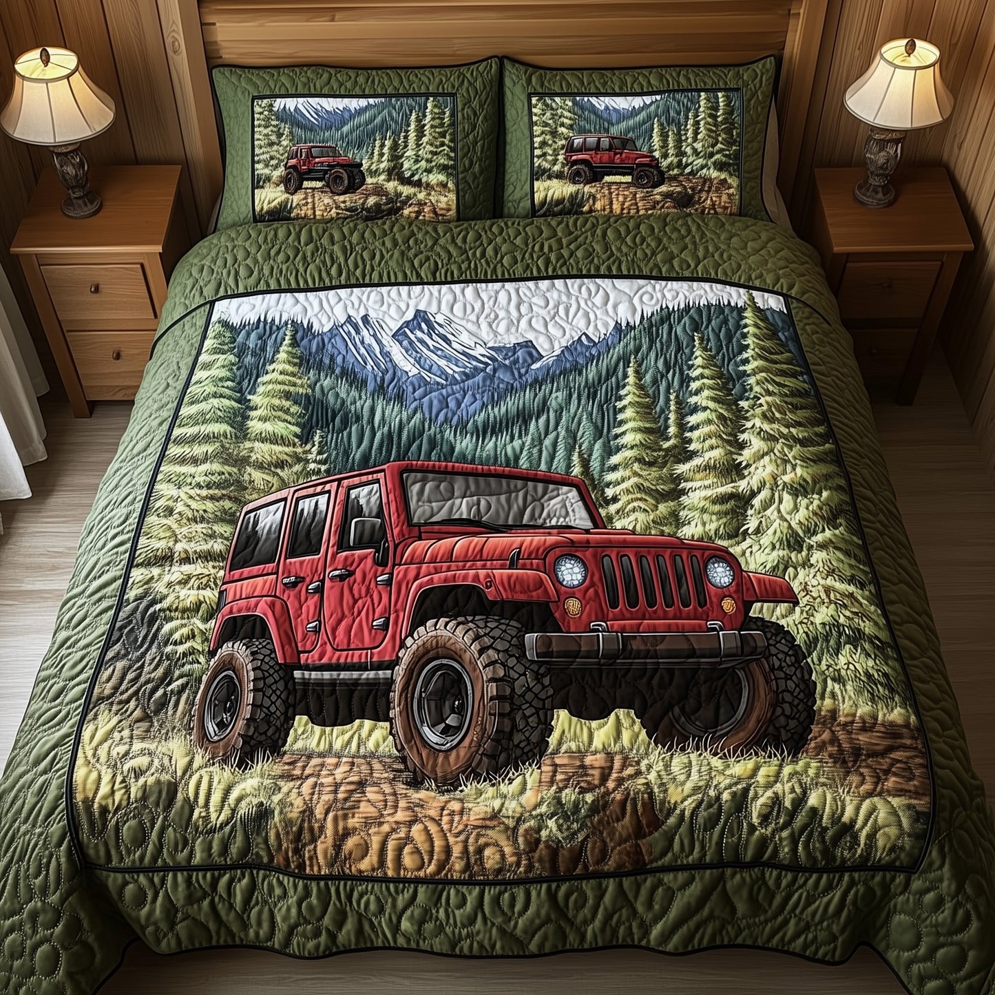 Offroad Legends Piece Quilted Tote