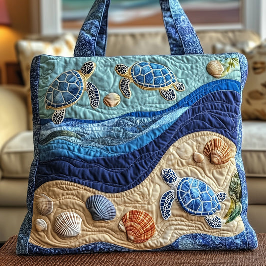 Everyday Turtles Seashells Tote Bag
