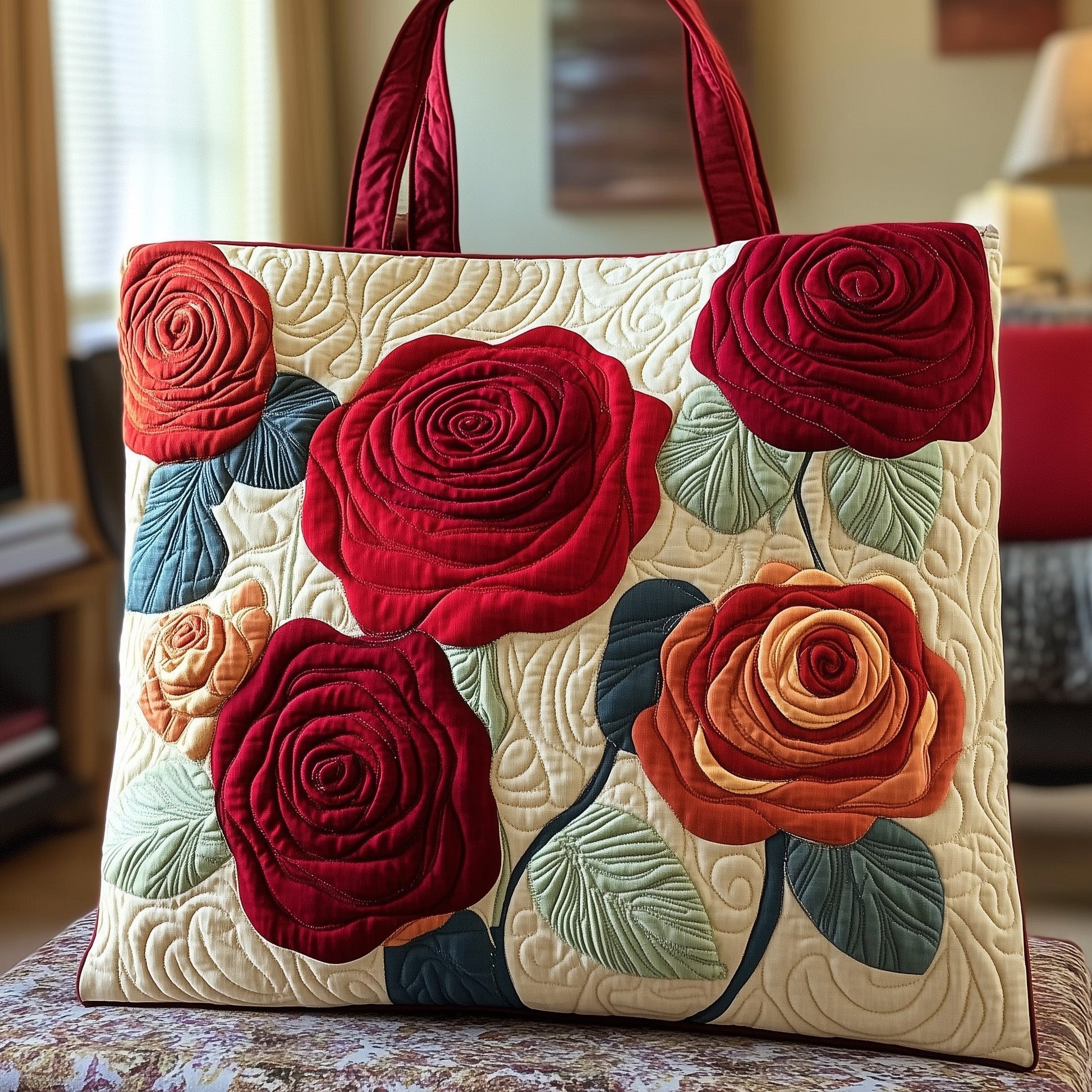 Everyday Red Roses Tote Bag