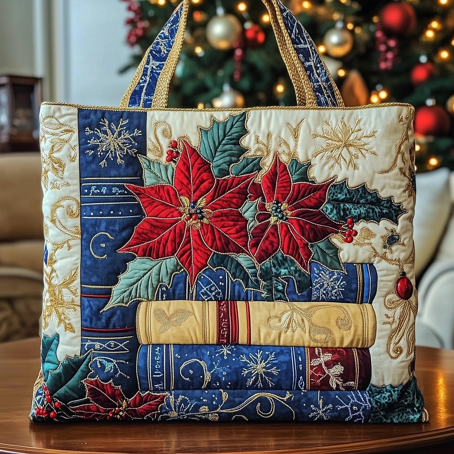 The Cozy Book Lover Quilted Tote 8999