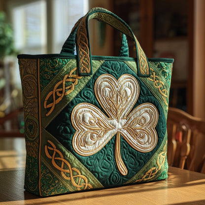 Everyday Celtic Shamrock Tote Bag