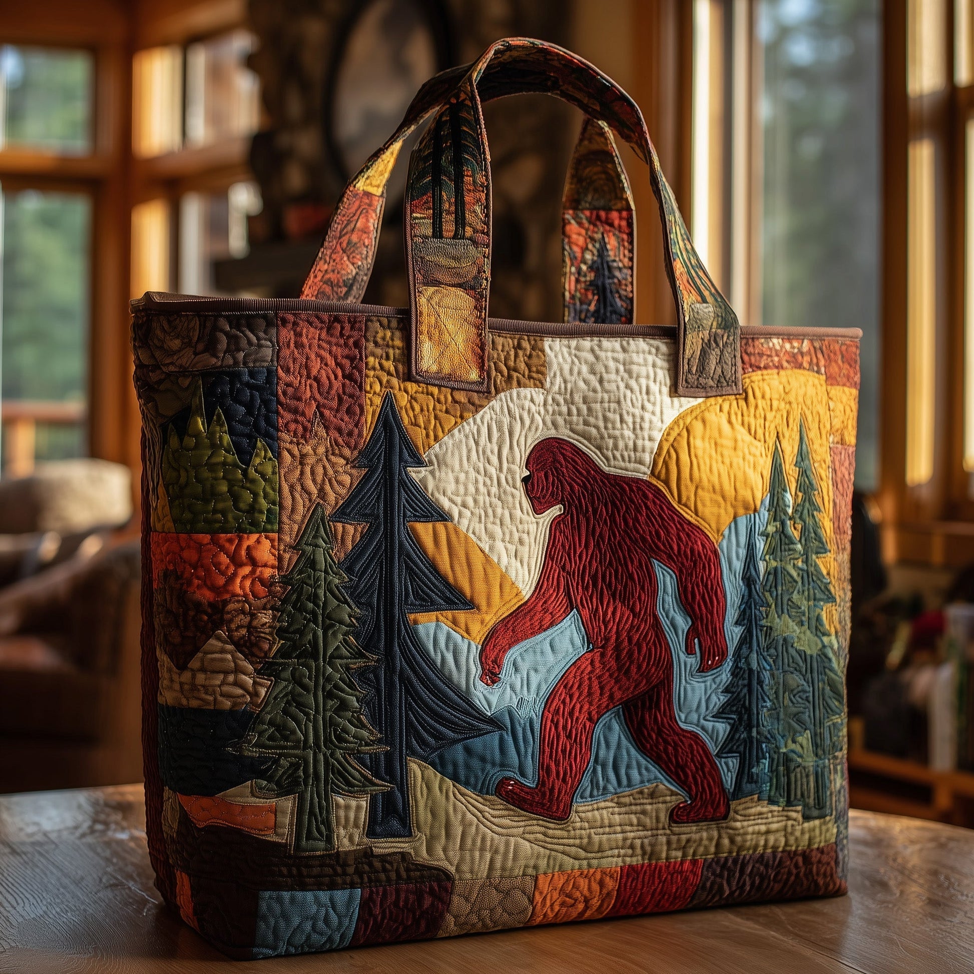 The Forest Legend Quilted Tote