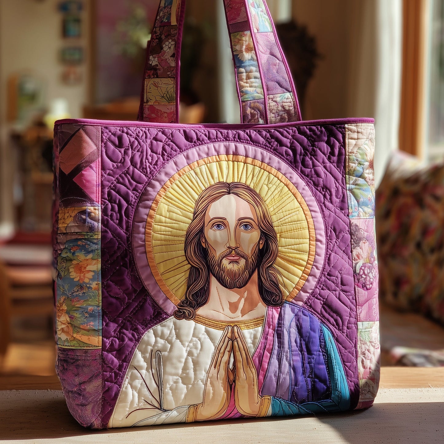 The Blessed Spirit Quilted Tote