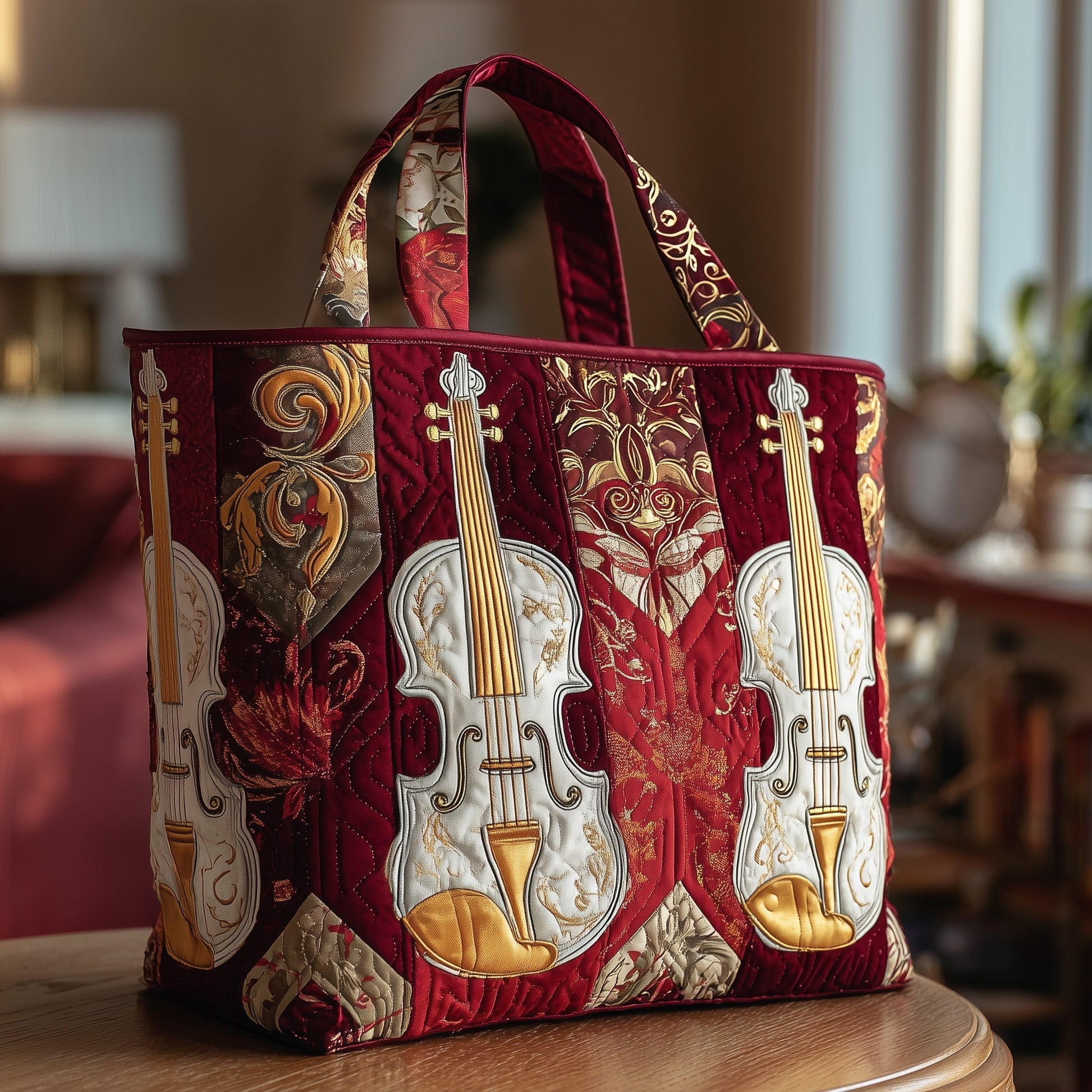 Violin Musical Instruments Tote Bag