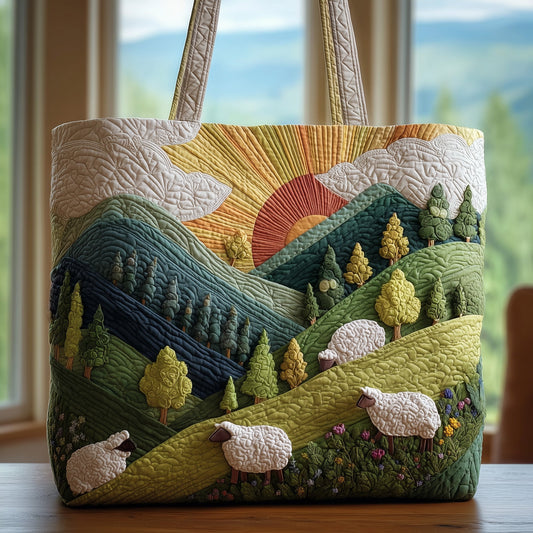 The Woolly Hills Quilted Tote