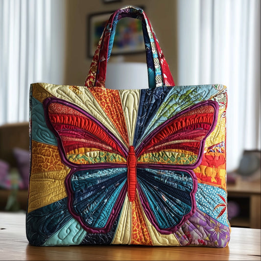 Everyday Colorful Butterfly Tote Bag