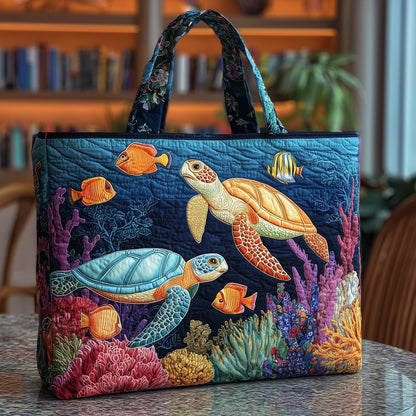 The Ocean Depths Turtle Tote
