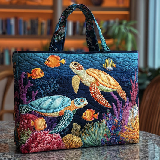 The Ocean Depths Turtle Tote