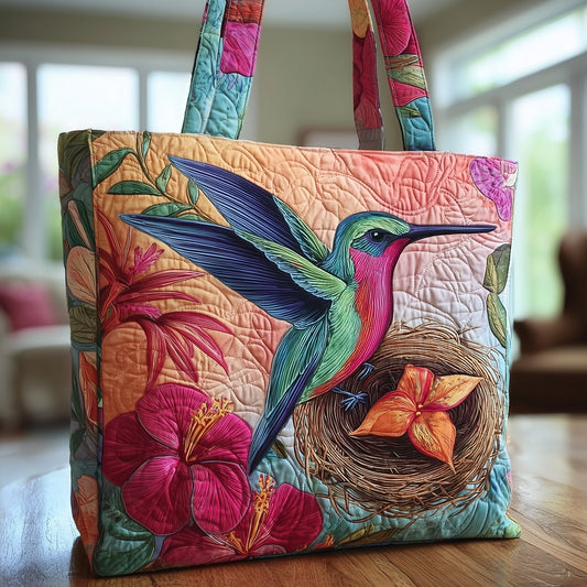 Everyday Elegant Hummingbird Tote Bag