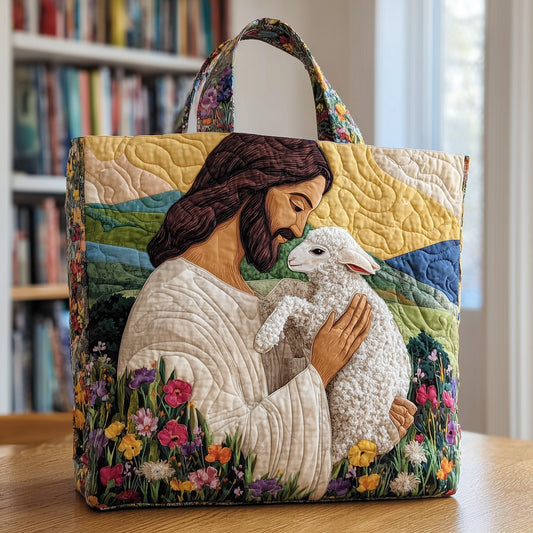 Shine In His Quilted Tote