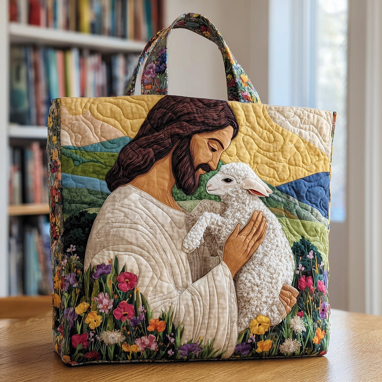 Shine In His Quilted Tote