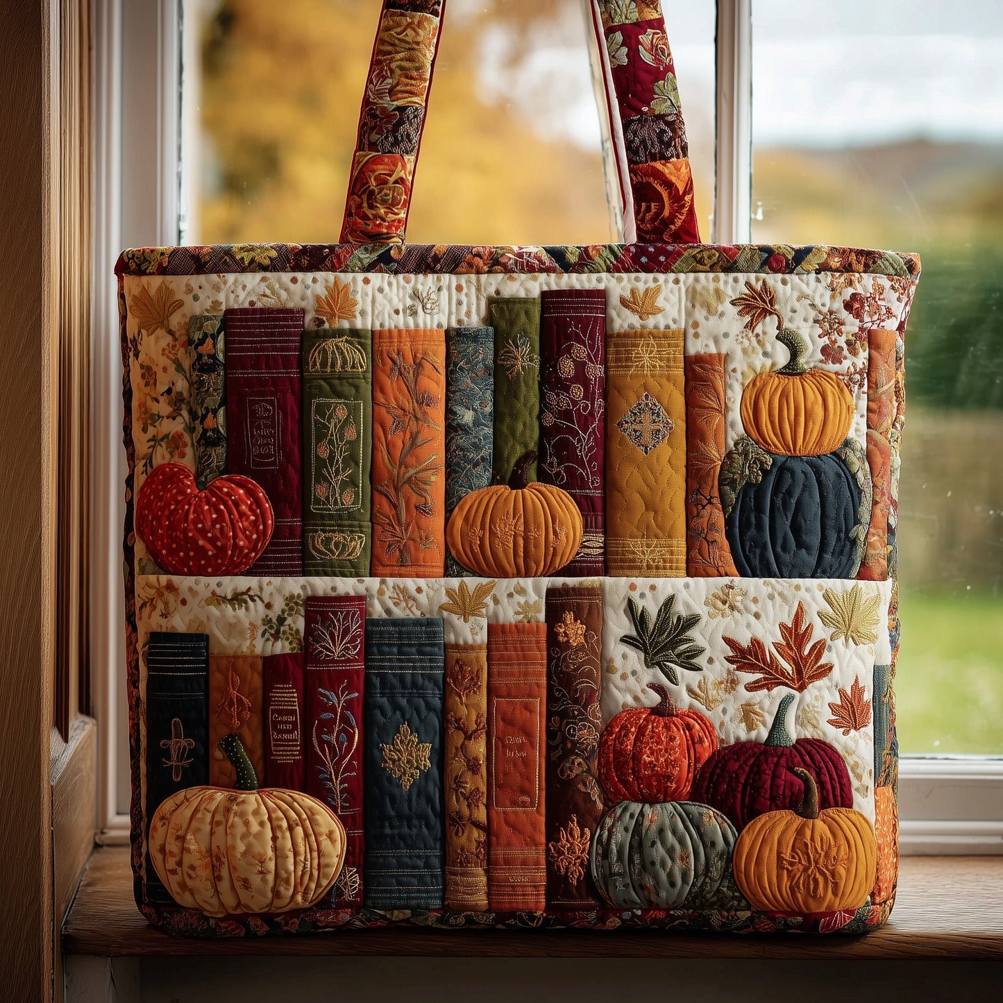 The Autumn Reads Quilted Tote