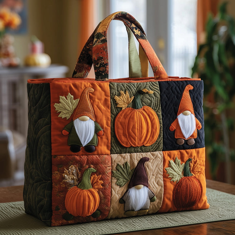 Everyday Gnomes Pumpkins Tote Bag
