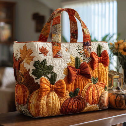 Rustic Pumpkin Charm Tote Bag