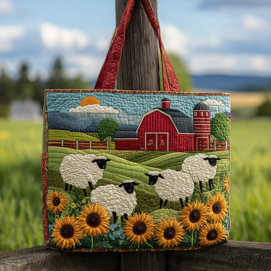 The Farmstead Quilted Tote Bag