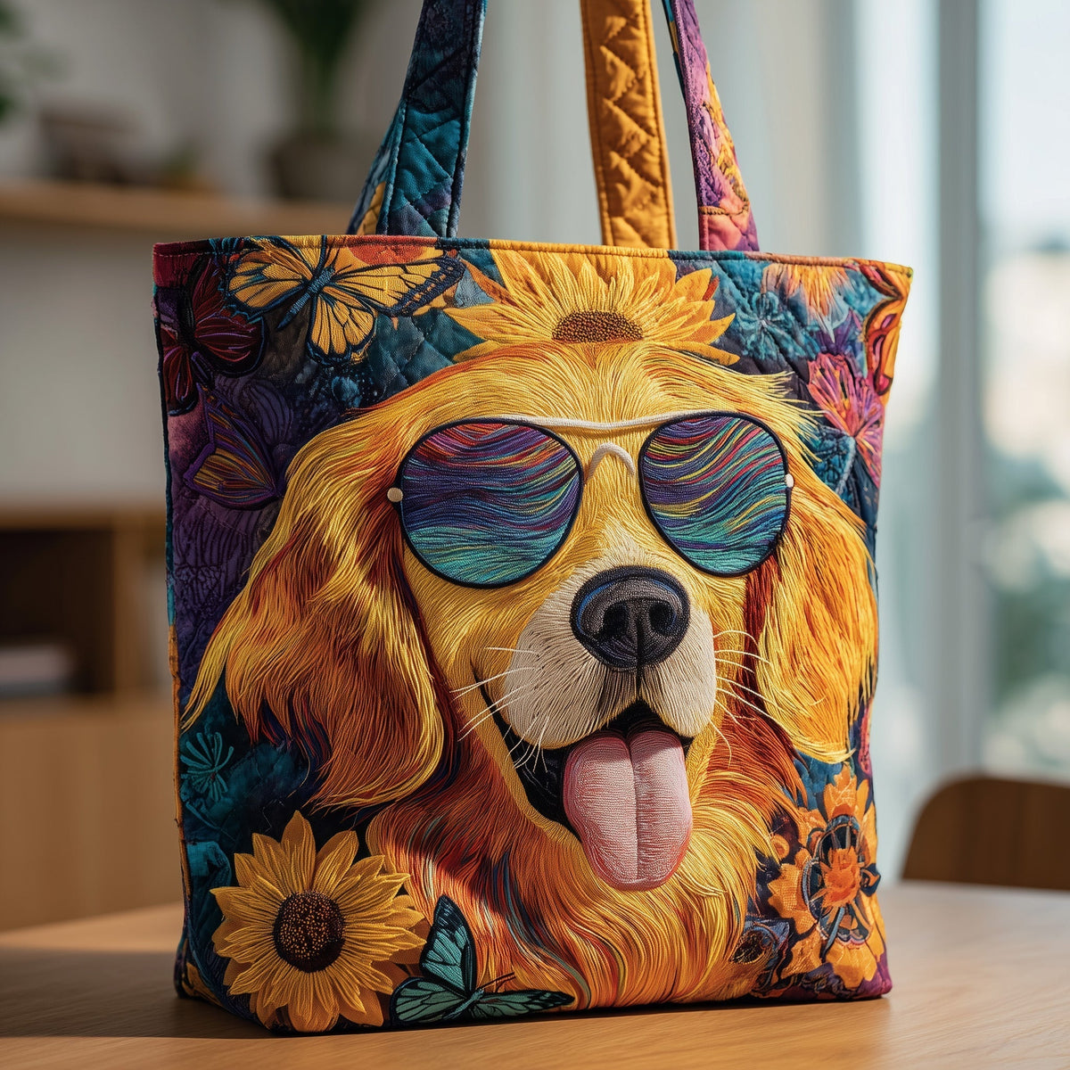 Everyday Golden Retriever Tote Bag