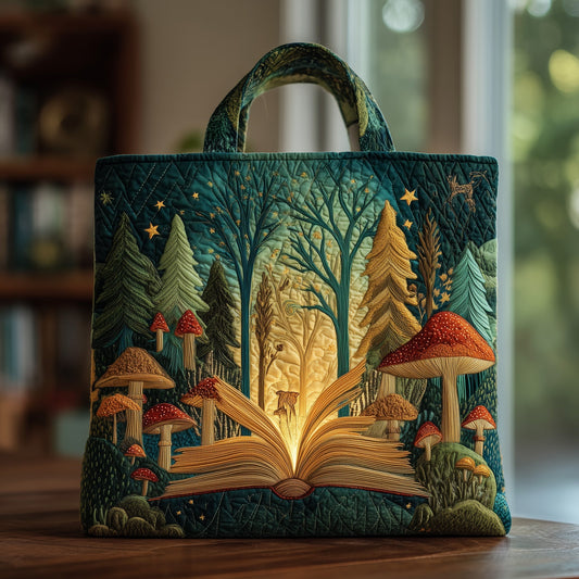 The Enchanted Forest Quilted Tote