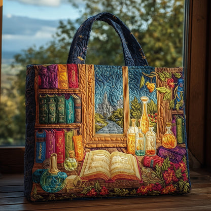 Everyday Books Potions Quilted Tote