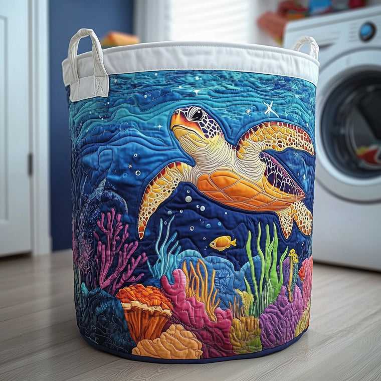 Everyday Turtle Quilted Tote Bag