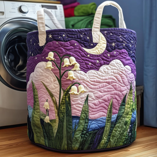 The Lily Of The Valley Quilted Laundry Tote
