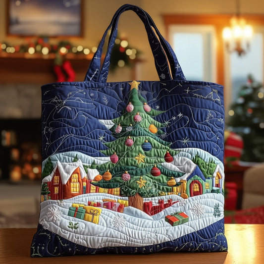 The Holiday Cheer Quilted Tote
