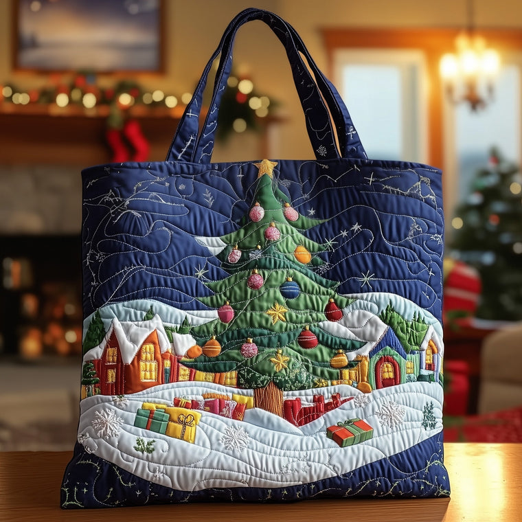 The Holiday Cheer Quilted Tote