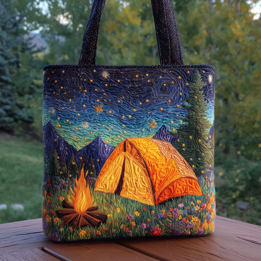 The Firefly Glow Quilted Tote